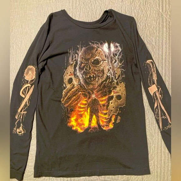 Friday the 13th VII New Blood Long Sleeve T-Shirt - Picture 1 of 1
